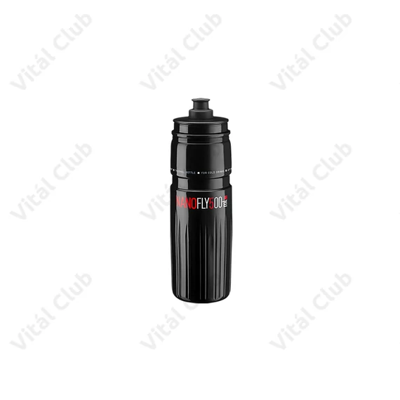 Elite NanoFly kulacs thermo fekete 500ml 4órás