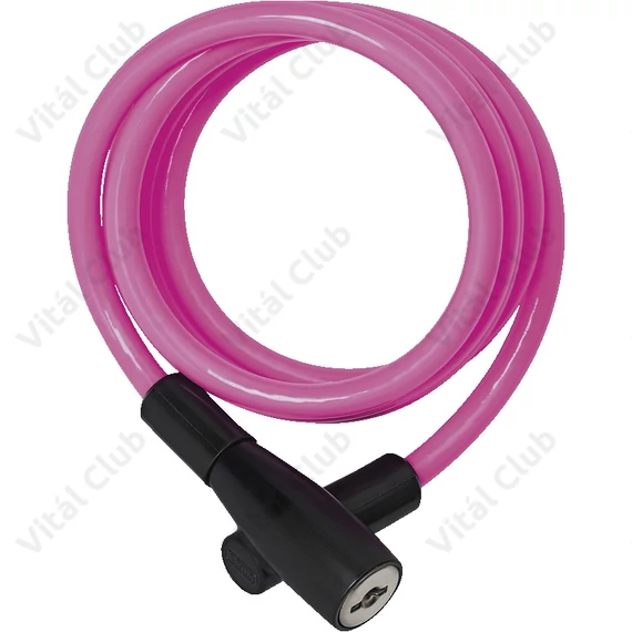 Zár spirál Abus 3506K/120 pink