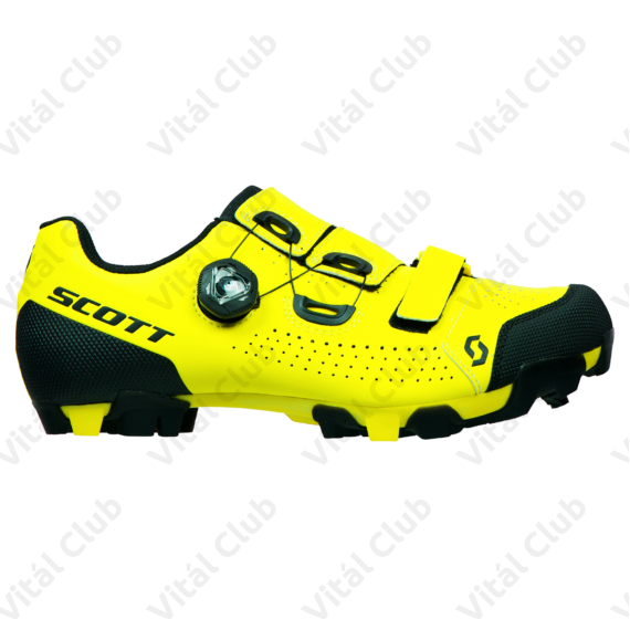 Scott Team MTB cipő Boa fűző citromsárga/fekete 44-es