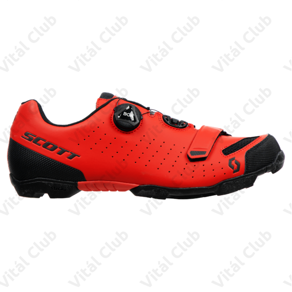 Scott Comp MTB cipő Boa fűző piros/fekete 41-es