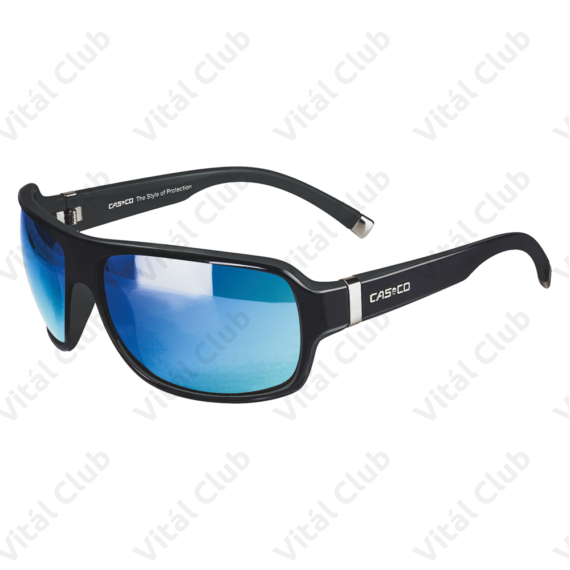 Casco SX-61 Bicolor sportszemüveg matt fekete/kék lencse