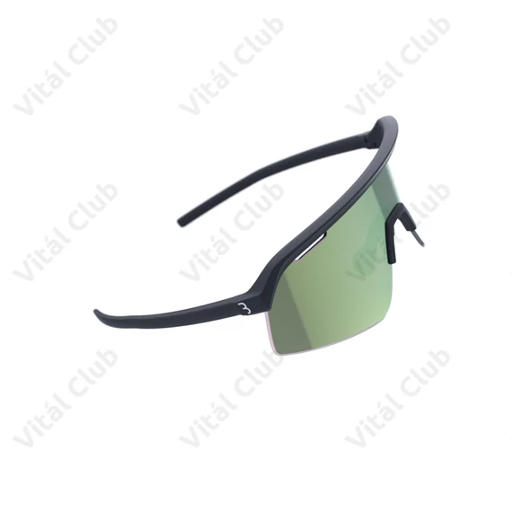 BBB Valor Flux BSG-81 matt fekete keret / HighContrast Flux MLC zöld lencsékkel