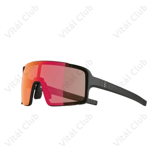 BBB Chester Flux BSG-74, matt fekete keret / HighContrast Flux piros lencsékkel