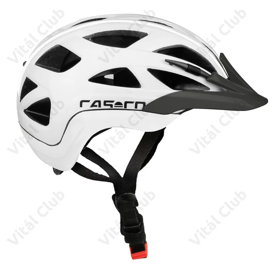 Casco Activ 2 Junior kerékpáros gyerek bukósisak fehér uni (50-56cm fejkerület)