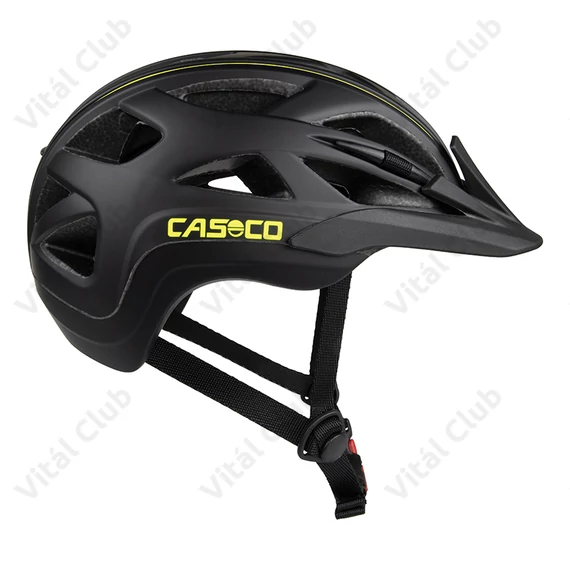 Casco Activ 2 Junior kerékpáros gyerek bukósisak neon eclipse uni (52-56cm fejkerület)