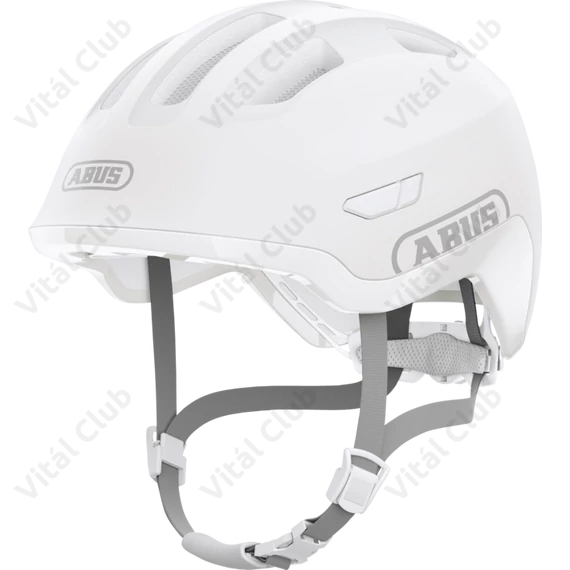 ABUS Smiley 3.0 ACE LED pure white gyerek bukósisak újra tölthető Led világítással M 50-55cm