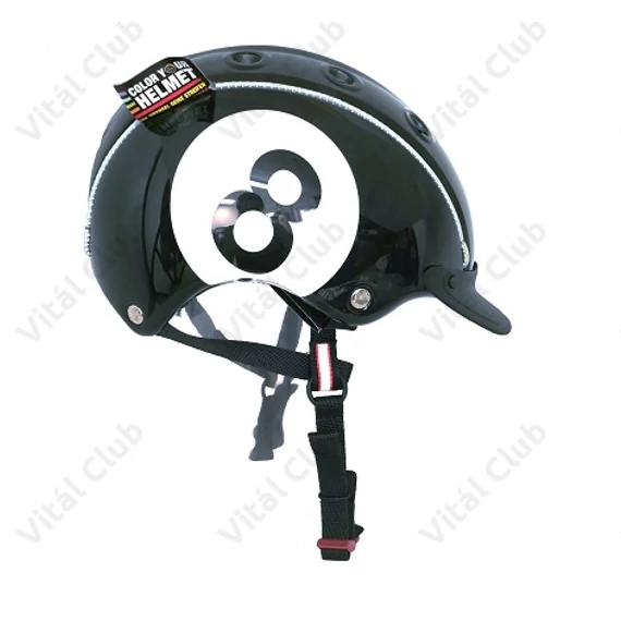 Casco Mini 2 kerékpáros gyerek bukósisak Nr.8 fekete S-es (50-55cm fejkerület)