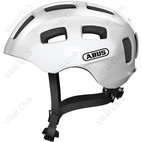 Bukósisak gyerek ABUS Youn-I 2.0 fehér színű, S-es méret (48-54 cm)