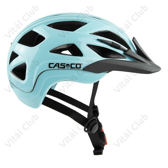 Casco Activ 2 Junior kerékpáros gyerek bukósisak skyblue-black uni (52-56cm fejkerület)