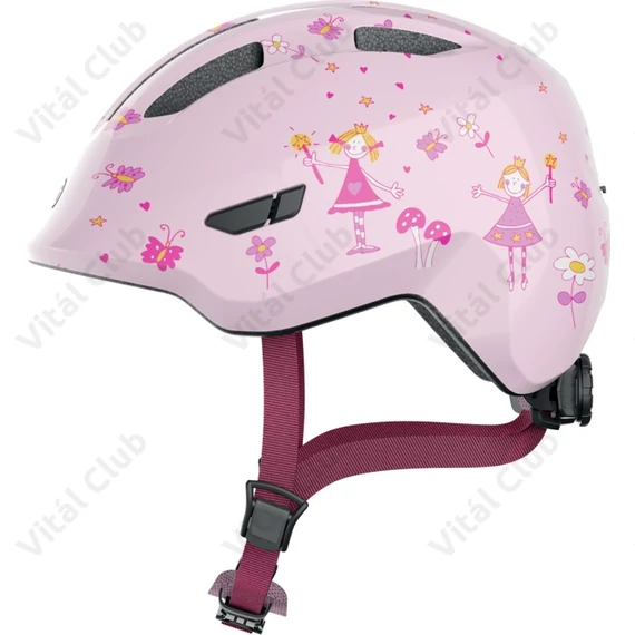 Abus Smiley 3.0 gyerek bukósisak S 45-50cm, rose princess