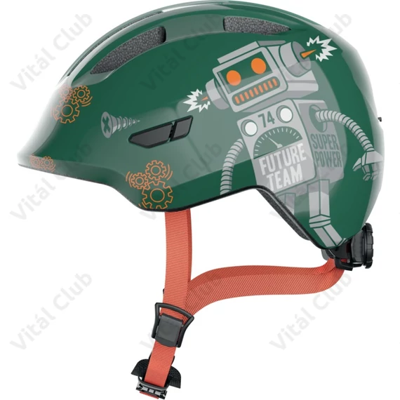 Abus Smiley 3.0 gyerek bukósisak M 50-55cm, zöld robo