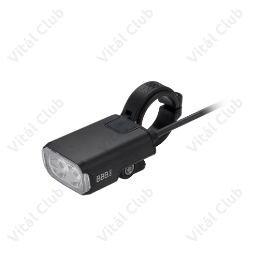 Ebike első lámpa BBB BLS-241E E-Strike Urban 600 lumen 6-12V vezeték nélküli távirányítóval