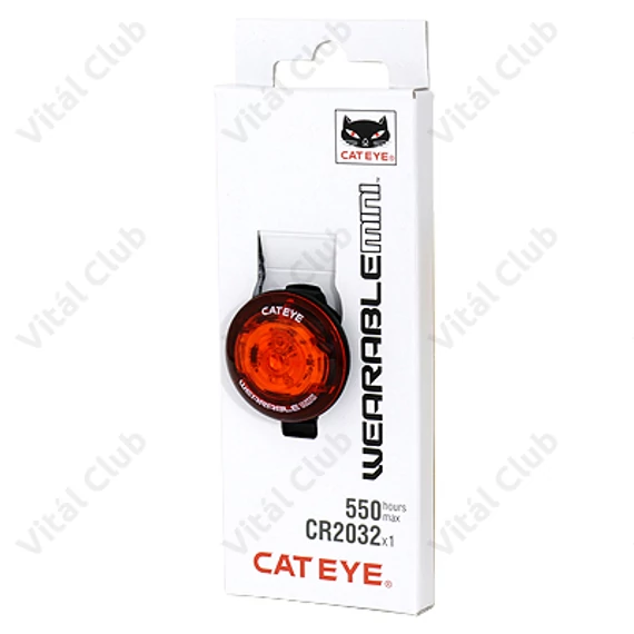 Cateye Wearable Mini SL-WA10 hátsó villogó