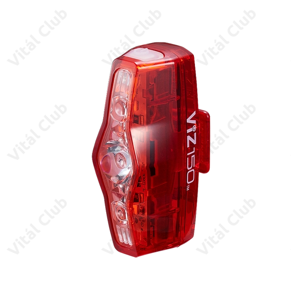 Cateye ViZ150 villogó TL-LD800 tölthető USB-s, 4 funkció, 150 lumen fényerő