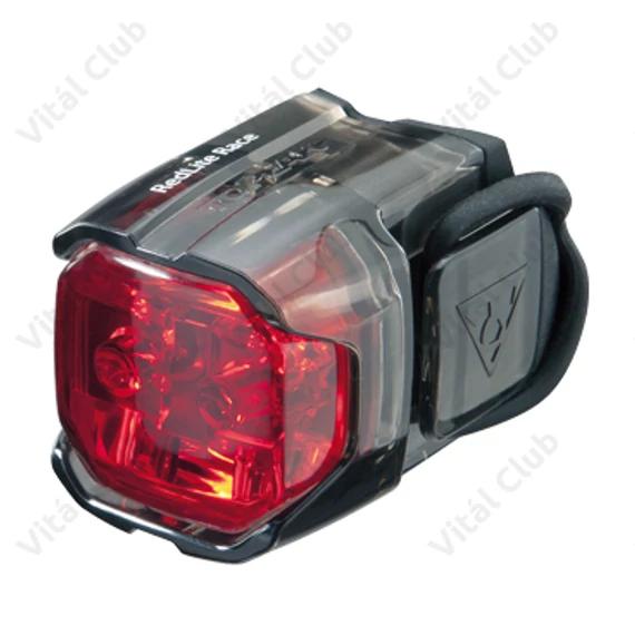 Topeak Redlite Race hátsó villogó 2 LED nyeregcsőre, fekete