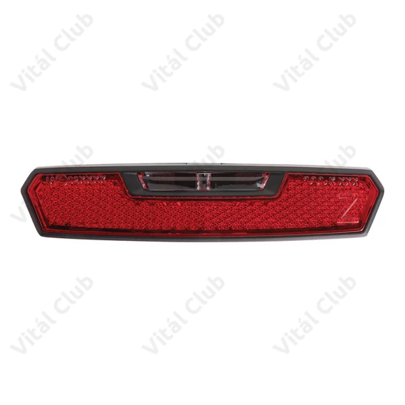 AXA JUNO E-bike hátsó lámpa LED-es, féklámpával, csomagtartóra szerelhető, 80mm