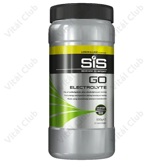 SIS GO elektrolit italpor, GO Electrolyte, 500g. (12 adag)  citrom-lime íz