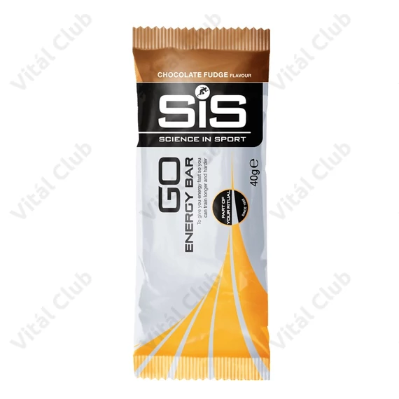 SIS GO energiaszelet, Go Energy Bar, 40g csokoládé krém íz