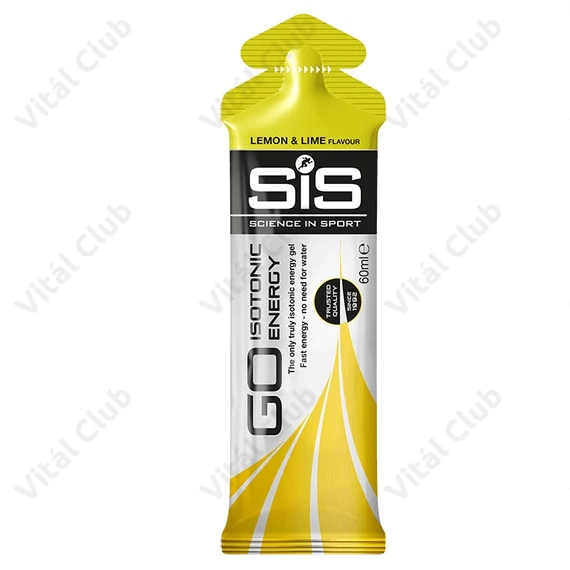 SIS GO izotóniás energia gél, Go Isotonic Energy, 60 ml, citrom-lime íz