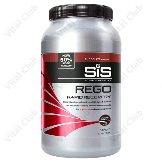 SIS Rego Rapid Recovery, Regeneráló italpor, 1600g. (32 adag) csokoládé íz