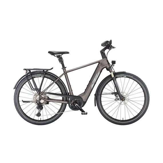 KTM Macina Style 710 elektromos kerékpár Bosch Performance Line CX Smart, 11 fokozatú Deore XT váltó, férfi, bodza, 51cm