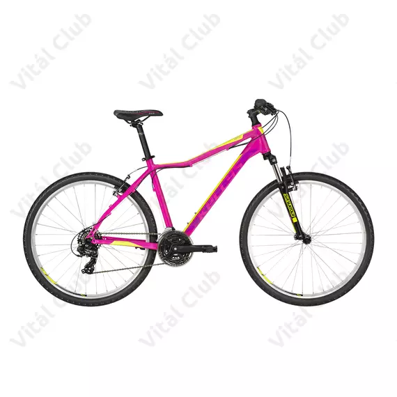Kellys Vanity 10 Pink női MTB 26" Kerékpár 21 fokozat Shimano TY500 váltó, V-fék, 15"/XS