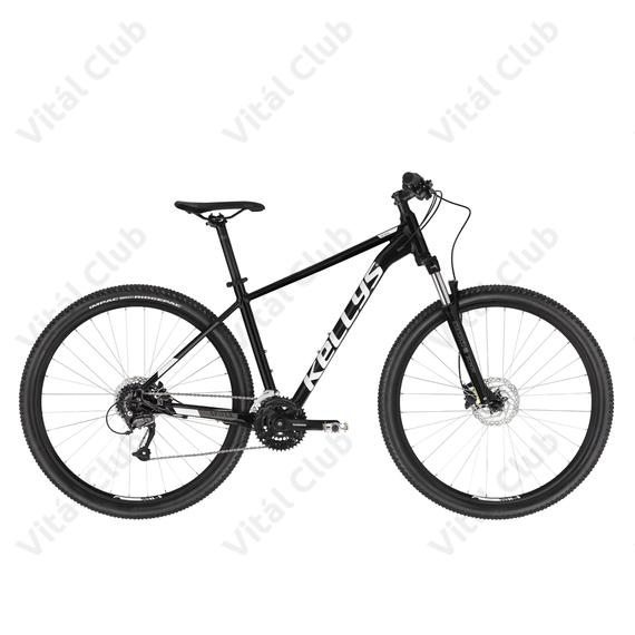 Kellys Spider 50 Black MTB 26" kerékpár, 24 fokozat Shimano Altus váltó, hidr. tárcsafék, XXS/ 13,5"