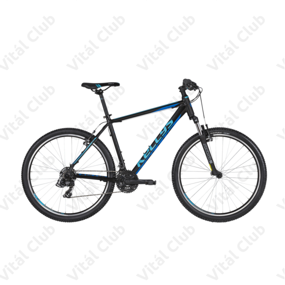 Kellys Madman 10 Black Blue MTB 26" kerékpár 21 fokozazú Shimano TX800 váltó, 15,5"