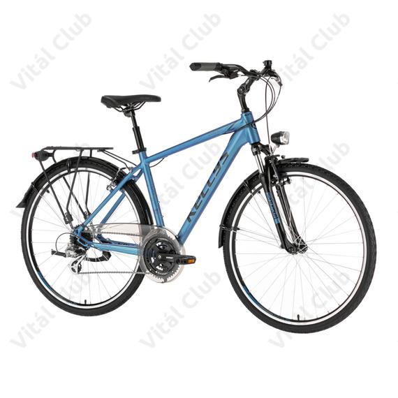 Kellys Carson 30 Blue férfi trekking kerékpár 24 fokozatú Shimano Altus váltó, V-fék, S/17"