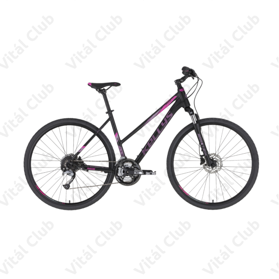 Kellys Pheebe 10 Mint női cross kerékpár 27 fokozatú Acera váltó, Shimano hidraulikus tárcsafék S/17"
