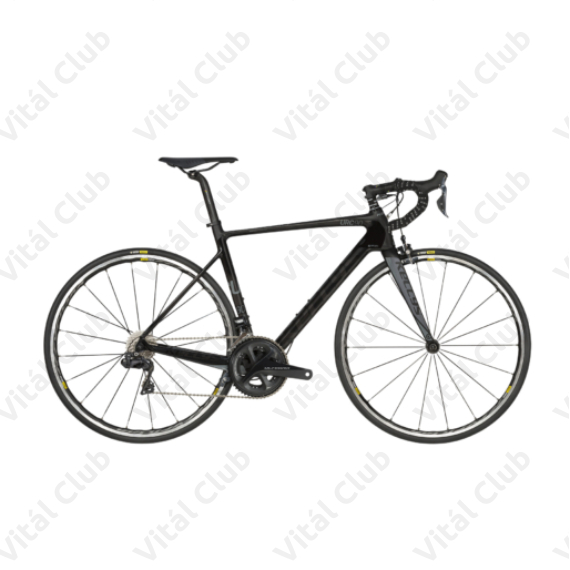 Kellys URC 90 Black/Red országúti kerékpár 22 fokozatú Shimano Ultegra Di2 elektromos váltó, karbon váz+villa, M