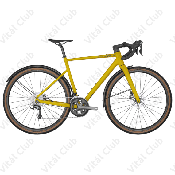 Scott Speedster Gravel 40 EQ gravel kerékpár 20f Shimano Tiagra váltó sárga M