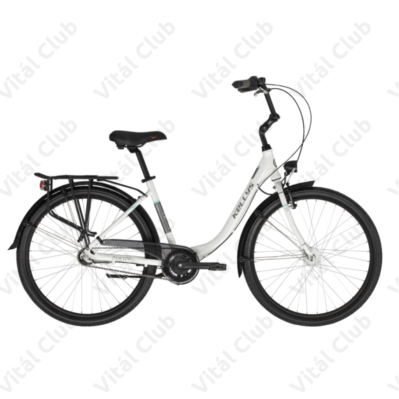 Kellys Avery 30 White 26"-os city kerékpár,Shimano Nexus3 agyváltó, agydinamó 43cm-es méret