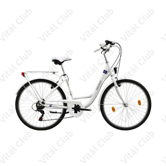Neuzer Venezia 26"-os városi kerékpár 6 sebességes fehér