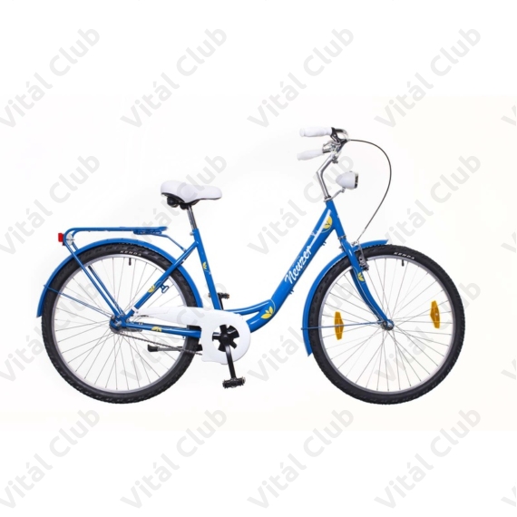 Neuzer Balaton Plus limitált kontrás 26-os city kerékpár kék/fehér