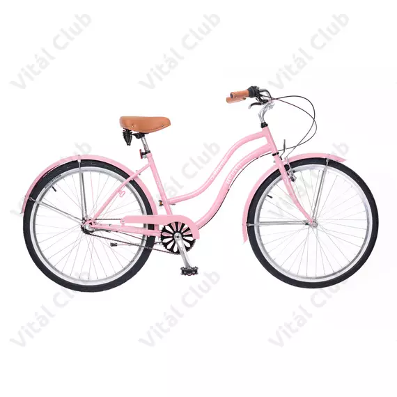 Neuzer California cruiser kerékpár Nexus3 agyváltóval női rózsaszín