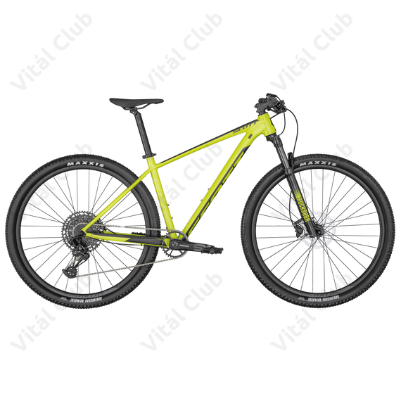 Scott Scale 970 29" hardtail mtb, 1x12 SRAM NX váltóval RockShox Judy 100mm rugóúttal neonsárga L