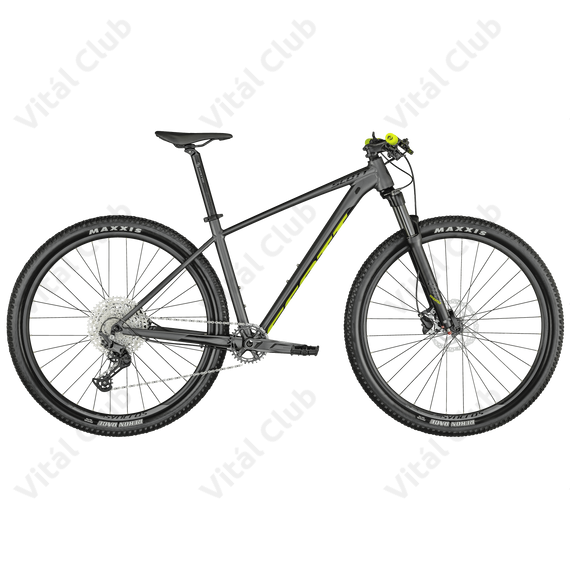 Scott Scale 980 29" hardtail mtb, 1x12 Shimano Deore váltó Suntour X 100mm rugóúttal sötétszürke M