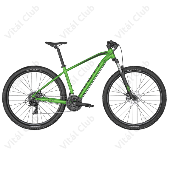 Scott Aspect 970 29" hardtail mtb 3x7 Shimano TY300 váltó Suntour XCE28 100mm rugóút zöld L