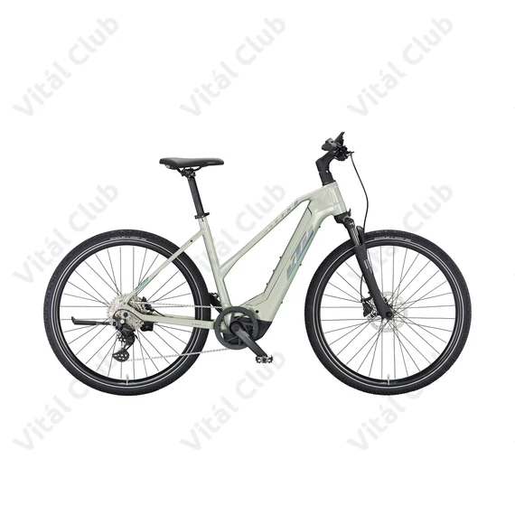 KTM Macina Cross 720 ebike női 10 fokozatú Shimano CUES Bosch Perf. CX Smart dew silver 46cm