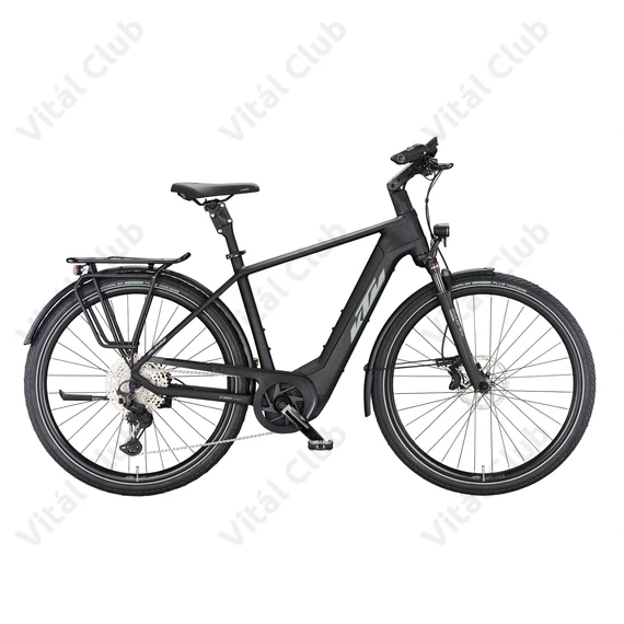 KTM Macina Style 720 elektromos kerékpár Bosch Performance Line CX 11 fokozatú Deore XT váltó matt fekete 51cm