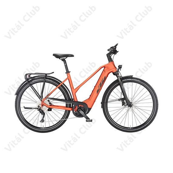 KTM Macina Sport 510 elektromos kerékpár Bosch Smart Performance CX meghajtás Cues női 46cm matt burnt orange