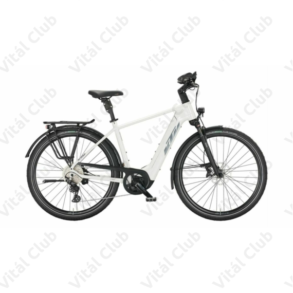 KTM Macina Style 720 elektromos kerékpár Bosch Performance Line CX, 11 fokozatú Deore XT váltó, férfi, fehér 51cm