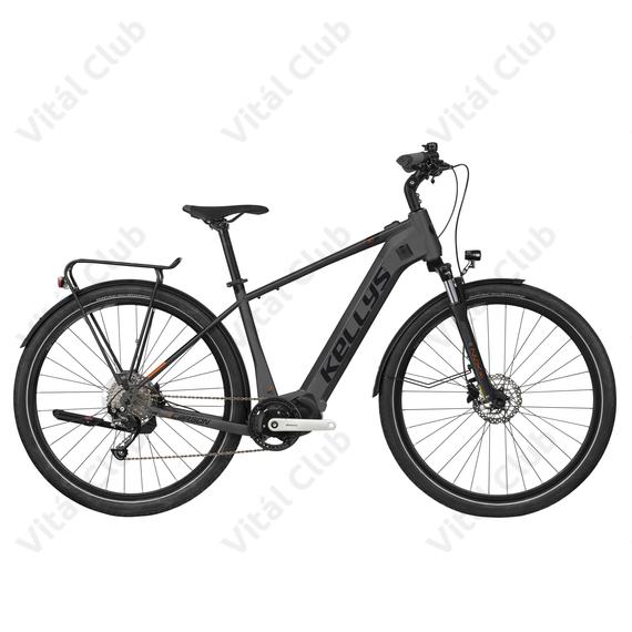 Kellys E-Carson 30 Grey Ebike trekking férfi Shimano Steps motor 9 fokozatú Altus váltó, M