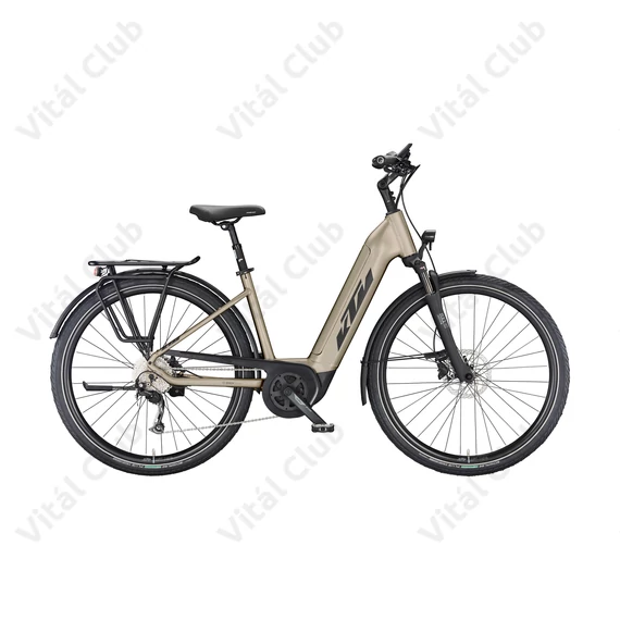 KTM Macina Tour P510 elektromos kerékpár Bosch Smart rendszerrel 75Nm-es nyomatékkal monovázas oak matt 46cm