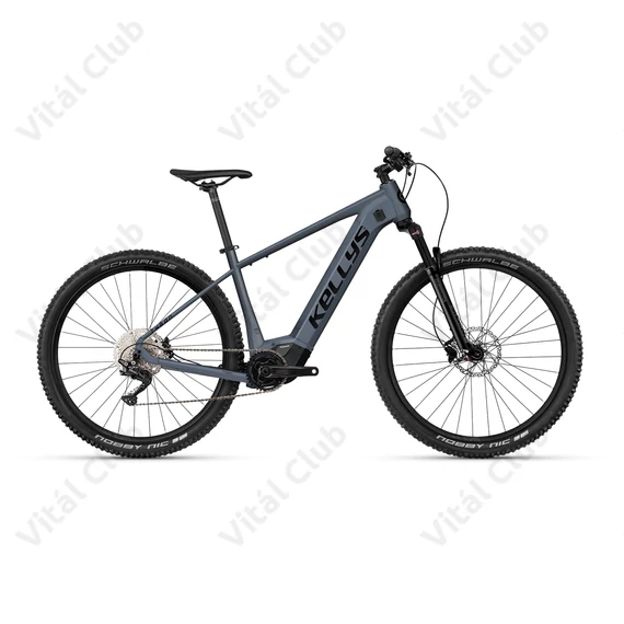 Kellys Tygon R50 Steel Blue férfi 29" MTB Ebike 10 fokozatú Deore váltó, Panasonic meghajtás, M