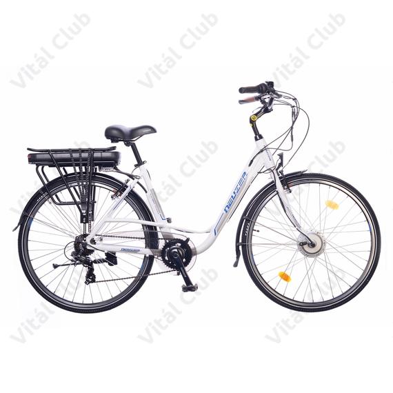 Neuzer E-Trekking pedelec női fehér 6fokozat,17"-os váz 28"-as kerekek 36V/250W motor, 8,8Ah Li-ion akku
