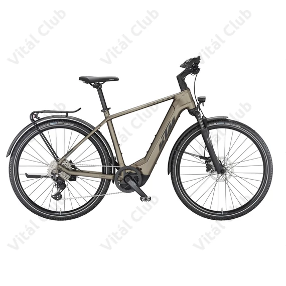 KTM Macina Cross LFC elektromos kerékpár Bosch Performance CX 85Nm Smart, 750Wh akku, 10 fokozatú Deore váltó, Kiox 300 kijelző, női oak matt 46cm