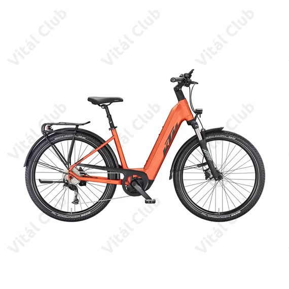 KTM Macina Gran 610 Ebike Bosch Performance Line CX meghajtás 85Nm 625Wh akku női monováz, burnt orange, 46cm