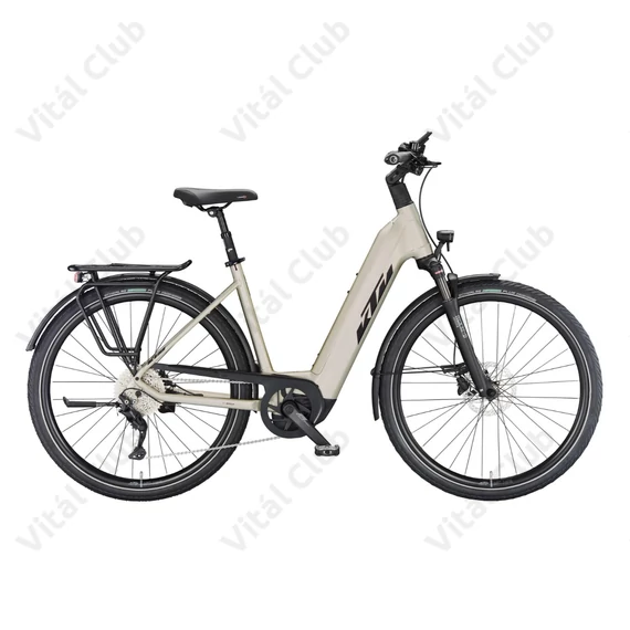 KTM Macina Style 740 elektromos kerékpár Bosch Performance Line CX Smart, 10 fokozatú Deore váltó, női, pezsgő 51cm